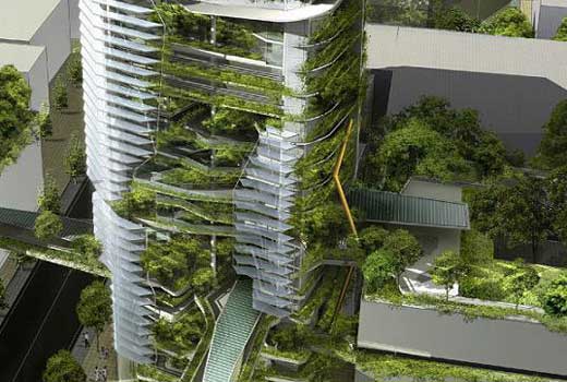 Singaporeâ€™s Ecological EDITT Tower