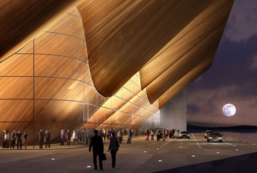 Kilden performing arts centre by ALA Architects