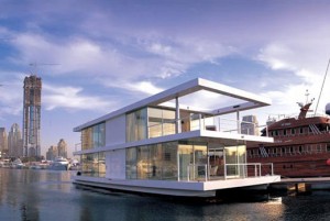 Floating Houseboat in Dubai
