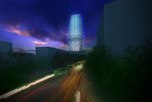 Dorobanti Tower in Bucharest