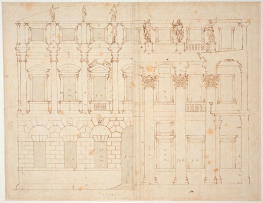 Rare Palladio drawings Rare Palladio drawings