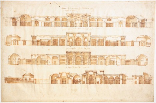 Rare Palladio drawings Rare Palladio drawings