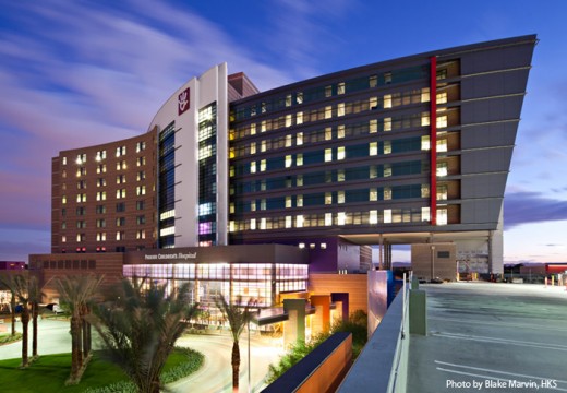 The new 11-story patient tower at Phoenix Children's Hospital.