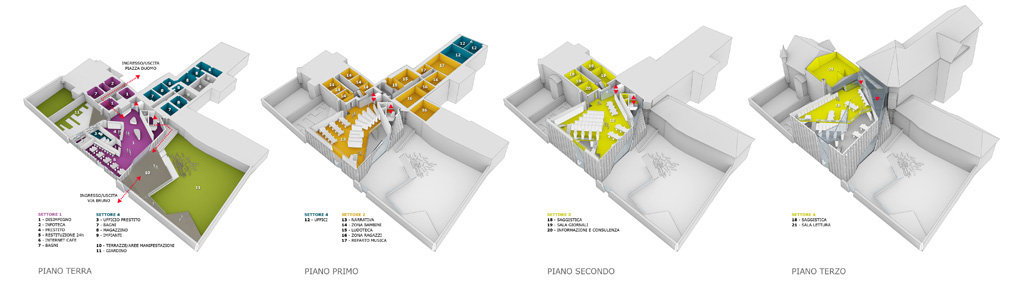 Brixen Public Library, Brixen, Italy / by AquiliAlberg Brixen Public Library, Brixen, Italy / by AquiliAlberg