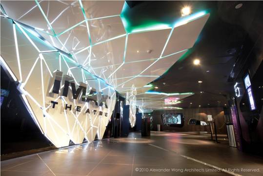 Futuristic Eden at UA Shenzhen Cinema by Alexander Wong Architects